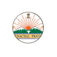 Seal Of Indian State Of Arunachal Pradesh  Hat Clip Ball Marker (10 Pack)