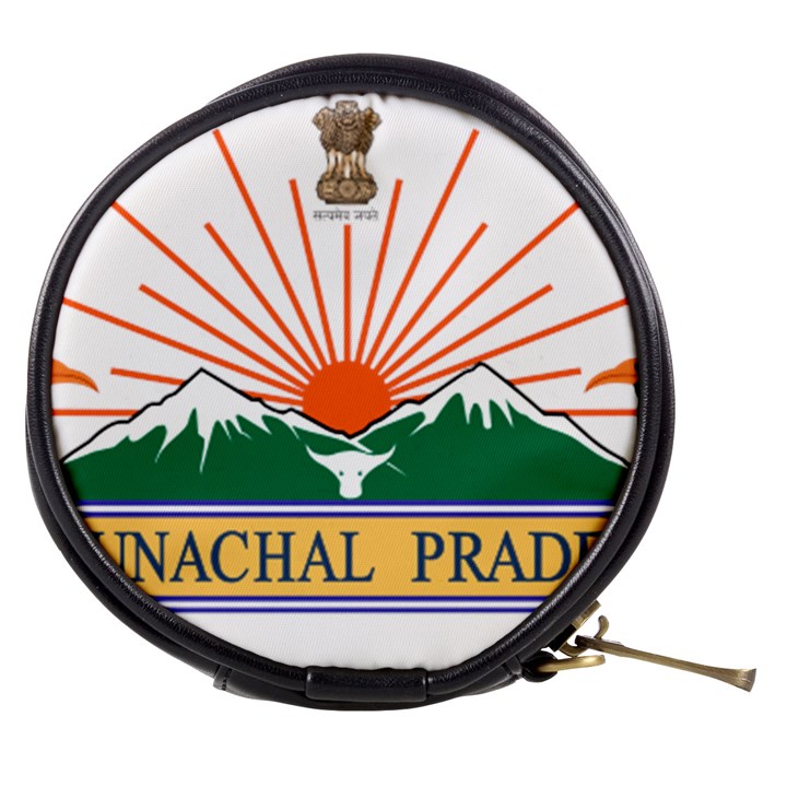 Seal of Indian State of Arunachal Pradesh  Mini Makeup Bags