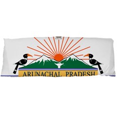 Seal Of Indian State Of Arunachal Pradesh  Body Pillow Case Dakimakura (two Sides) by abbeyz71