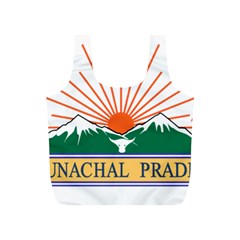 Seal Of Indian State Of Arunachal Pradesh  Full Print Recycle Bags (s)  by abbeyz71