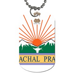 Indian State Of Arunachal Pradesh Seal Dog Tag (two Sides) by abbeyz71