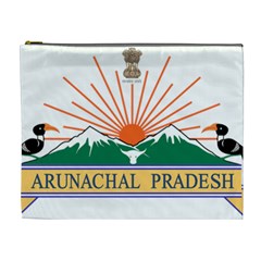 Indian State Of Arunachal Pradesh Seal Cosmetic Bag (xl) by abbeyz71
