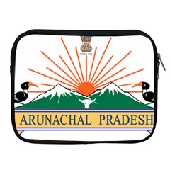 Indian State Of Arunachal Pradesh Seal Apple Ipad 2/3/4 Zipper Cases by abbeyz71