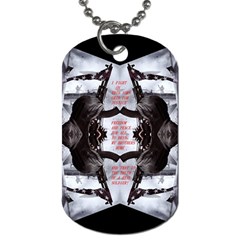 Army Brothers In Arms 3d Dog Tag (one Side) by 3Dbjvprojats