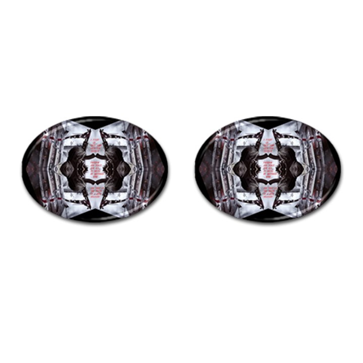Army Brothers In Arms 3d Cufflinks (Oval)