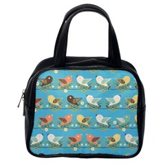 Assorted Birds Pattern Classic Handbags (one Side) by linceazul