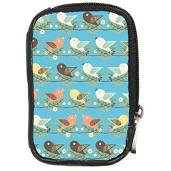 Assorted Birds Pattern Compact Camera Cases by linceazul