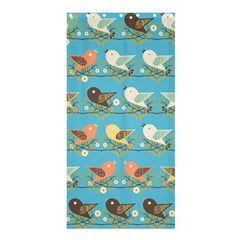 Assorted Birds Pattern Shower Curtain 36  X 72  (stall)  by linceazul