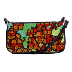 Monarch Butterflies Shoulder Clutch Bags