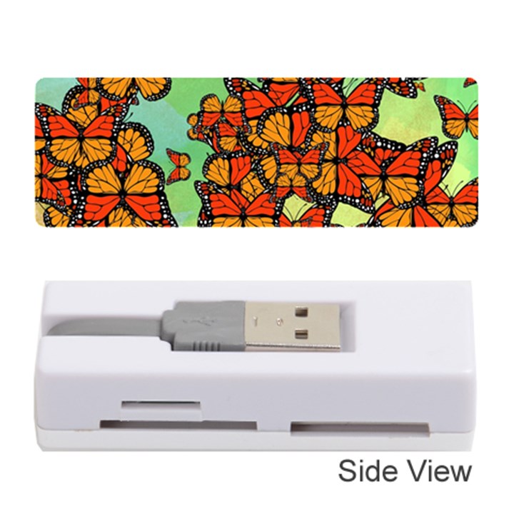 Monarch Butterflies Memory Card Reader (Stick) 