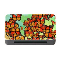 Monarch Butterflies Memory Card Reader With Cf by linceazul