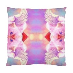 Cat Angels Standard Cushion Case (two Sides) by 3Dbjvprojats