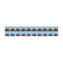 Toy Tractor Pattern Flano Scarf (mini)