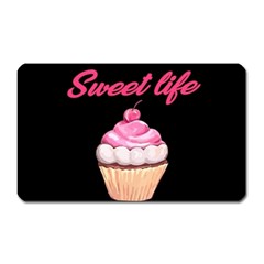 Sweet Life Magnet (rectangular) by Valentinaart