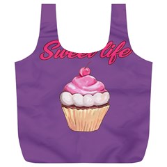 Sweet Life Full Print Recycle Bags (l)  by Valentinaart