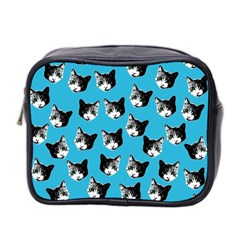 Cat Pattern Mini Toiletries Bag 2-side by Valentinaart