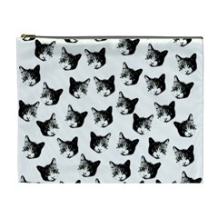 Cat Pattern Cosmetic Bag (xl)