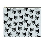 Cat pattern Cosmetic Bag (XL) Front