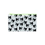 Cat pattern Cosmetic Bag (XS) Front