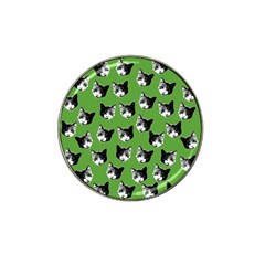 Cat Pattern Hat Clip Ball Marker (10 Pack)