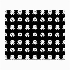 Emoji Baby Vampires Pattern Small Glasses Cloth by dflcprints