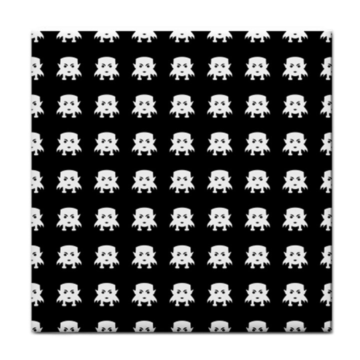 Emoji Baby Vampires Pattern Face Towel