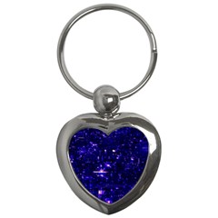 /r/place Indigo Key Chains (heart) 