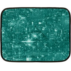 /r/place Emerald Fleece Blanket (mini) by rplace