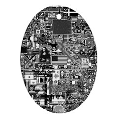 /r/place Retro Ornament (oval) by rplace