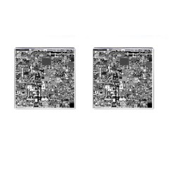 /r/place Retro Cufflinks (square) by rplace
