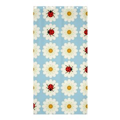 Ladybugs Pattern Shower Curtain 36  X 72  (stall)  by linceazul