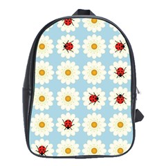 Ladybugs Pattern School Bags (xl)  by linceazul