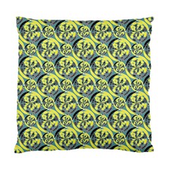 Black And Yellow Pattern Standard Cushion Case (two Sides) by linceazul