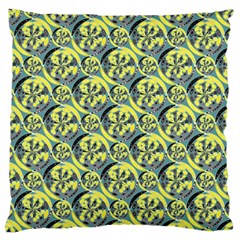 Black And Yellow Pattern Standard Flano Cushion Case (two Sides) by linceazul