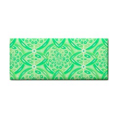 Kiwi Green Geometric Cosmetic Storage Cases by linceazul