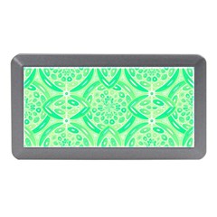 Kiwi Green Geometric Memory Card Reader (mini) by linceazul