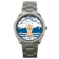 Seal Of Indian Sate Of Himachal Pradesh Sport Metal Watch by abbeyz71