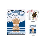 Seal of Indian Sate of Himachal Pradesh Playing Cards (Mini)  Back