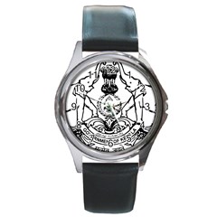 Seal Of Indian State Of Kerala Round Metal Watch by abbeyz71