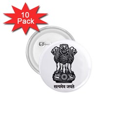 Seal Of Indian State Of Meghalaya 1 75  Buttons (10 Pack) by abbeyz71