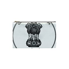 Seal Of Indian State Of Meghalaya Cosmetic Bag (small)  by abbeyz71