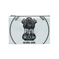 Seal Of Indian State Of Meghalaya Cosmetic Bag (medium)  by abbeyz71