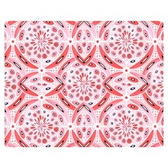 Geometric Harmony Double Sided Flano Blanket (medium)  by linceazul
