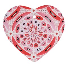 Geometric Harmony Ornament (heart) by linceazul