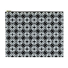 Geometric Modern Baroque Pattern Cosmetic Bag (xl) by dflcprints