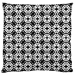 Geometric Modern Baroque Pattern Large Cushion Case (Two Sides) Back