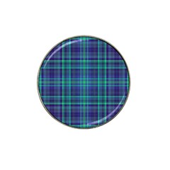 Plaid Design Hat Clip Ball Marker (10 Pack)