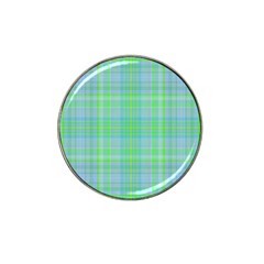 Plaid design Hat Clip Ball Marker (10 pack)