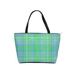 Plaid design Shoulder Handbags