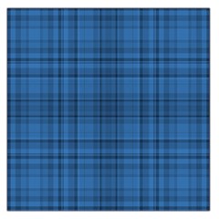 Plaid Design Large Satin Scarf (square) by Valentinaart
